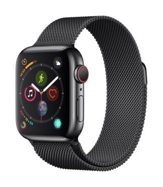 Apple Watch<br /><small>Space Black Stainless Steel with Space Black Sport Loop</small>