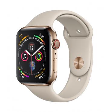 Apple Watch<br /><small>Gold Stainless Steel w/ Stone Sport Band</small>
